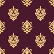 Yellow sparse flowers in seamless pattern N2