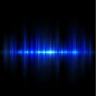 Abstract strips light blue isolate on black background vector illustration N2