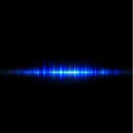Abstract strips light blue isolate on black background vector illustration N3