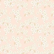 gentle flower seamless beige pattern N2