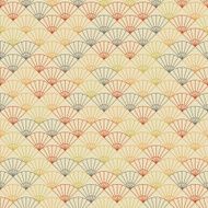 Endless fan pattern Based on Traditional Japanese Embroidery