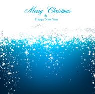 Christmas blue abstract background N12