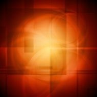 Bright orange design