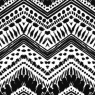 Hand drawn painted seamless pattern Vector illustration N90