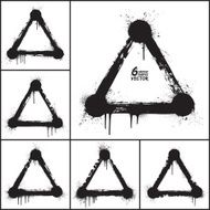 Vector Grunge Shapes Set N2