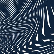 Black and white moire lines vector striped psychedelic backdrop N7