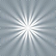 Moire pattern vector op art background Hypnotic backdrop N3