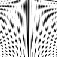 Illusive background with black lines moire style Vector N3