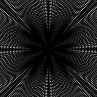 Optical illusion vector creative black and white graphic moire