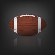 American football ball Vector EPS10 illustration