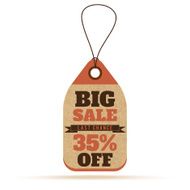 Price tags in vintage style N5