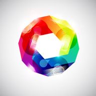 Abstract geometric form N2