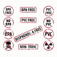 Bisphenol- A and PVC Free Stamps set