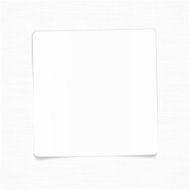 Blank white paper sheet