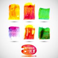 vector brush strokes collection N3