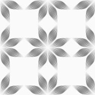 Monochrome flowers forming squares