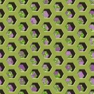 Gold seamless wire mesh texture