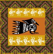 ancient pattern Vector illustration N36