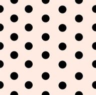 Polka dot pattern vector illustration N7