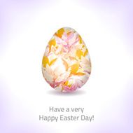 Artistic Easter card