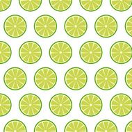 Seamless pattern with lemons or limes N2