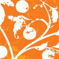 Orange Grunge Vector