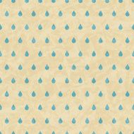 Vintage grunge old seamless pattern with drops Vector texture N2
