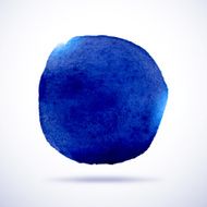 Watercolor vector background Abstract grunge blob