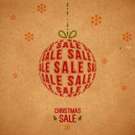 Christmas and New Year Sale poster