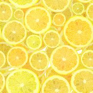 Background cut across a lot of citrus fruits