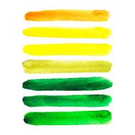 Set of watercolor stripes N7