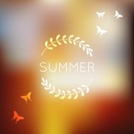 Blurred Summer Background N2