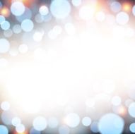 Blue christmas lights background N3