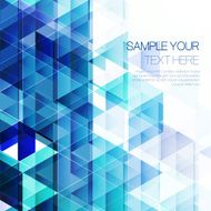 Abstract triangular background Vector illustration N7
