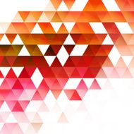 Abstract triangular background Vector illustration N8