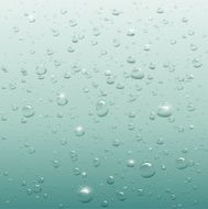 Background of bubbles in water