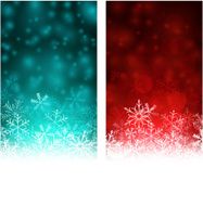 Christmas abstract banners N3