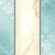 Silver Victorian vintage banner N3