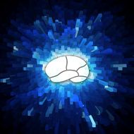 brain symbol idea concept