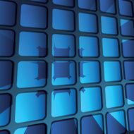 Abstract 3D Geometric Mosaic Background