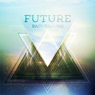 Abstract triangle future vector background N8
