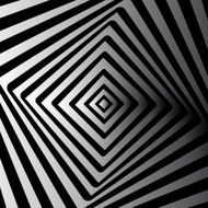 Black-and-white abstract background Spiral Vector Square