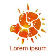 Watercolor nautilus shell closeup isolated N3