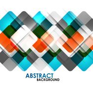 Geometrical squares modern template