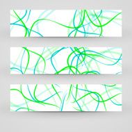 Vector banner set for your design N152