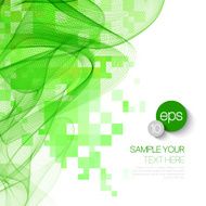 Smoke wave background Vector illustration N9
