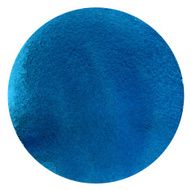 Blue circle watercolor isolated N3