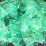 Abstract turquoise triangles background N3