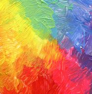 Abstract acrylic and watercolor painted background N54