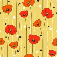 Poppies background